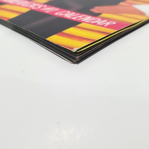 Vtg 1988 CHIPPENDALES Fantasy Wall Calendar 11" x 9" - Picture 11 of 11